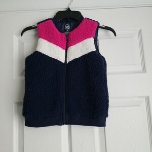 Wonder Nation Girl's Full-Zip Vest